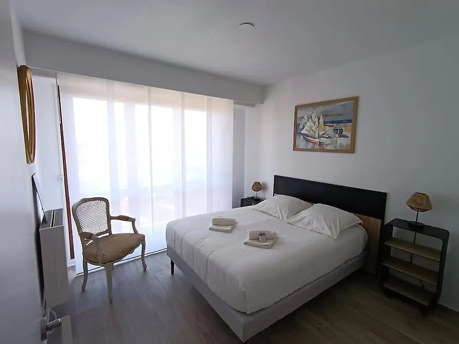 Appartement Spacieux Avec Terrasse En Plein Centre 앙글레 아파트