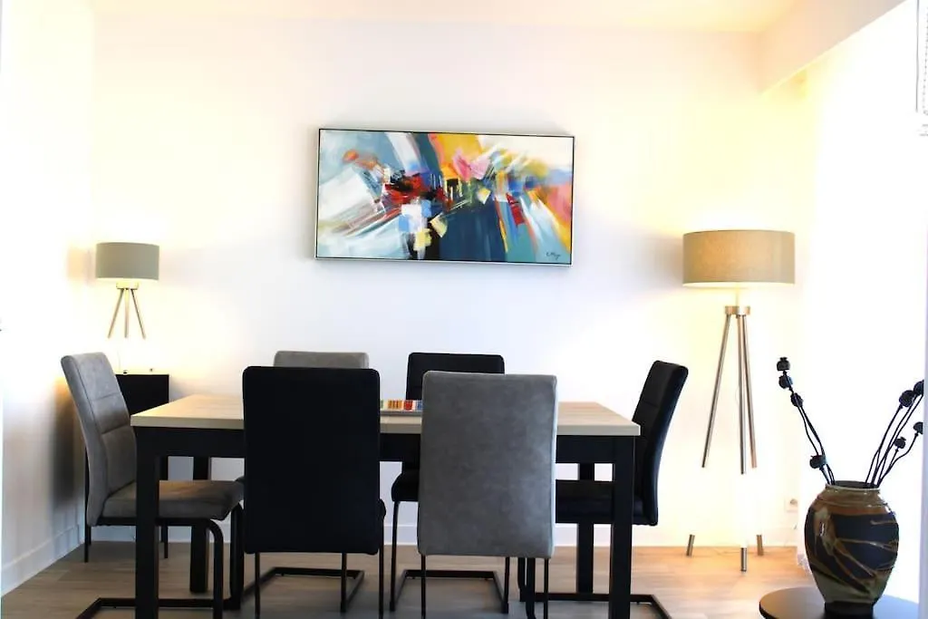 Appartement Spacieux Avec Terrasse En Plein Centre 앙글레 프랑스