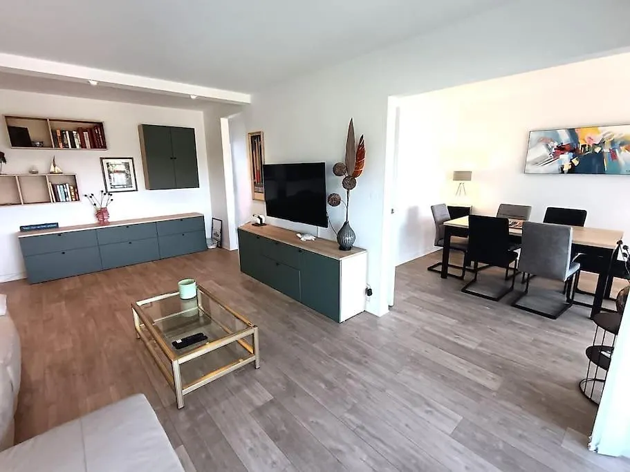 Appartement Spacieux Avec Terrasse En Plein Centre 앙글레